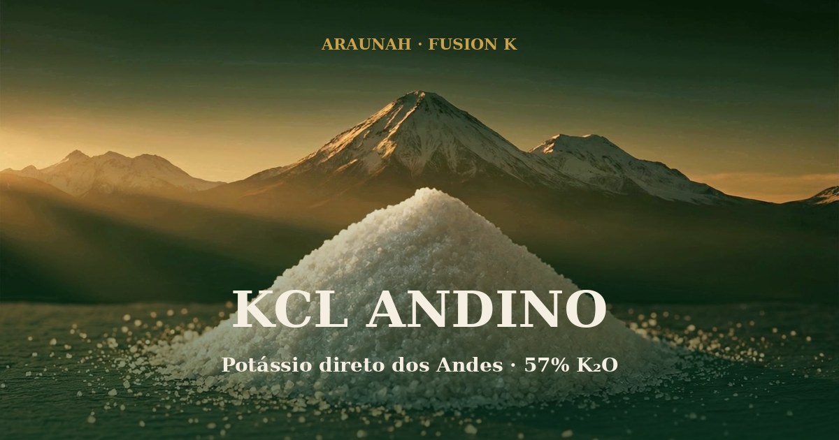 KCL Andino — Fusion K · Potássio 57% K₂O